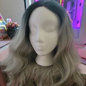 Lace front wig
